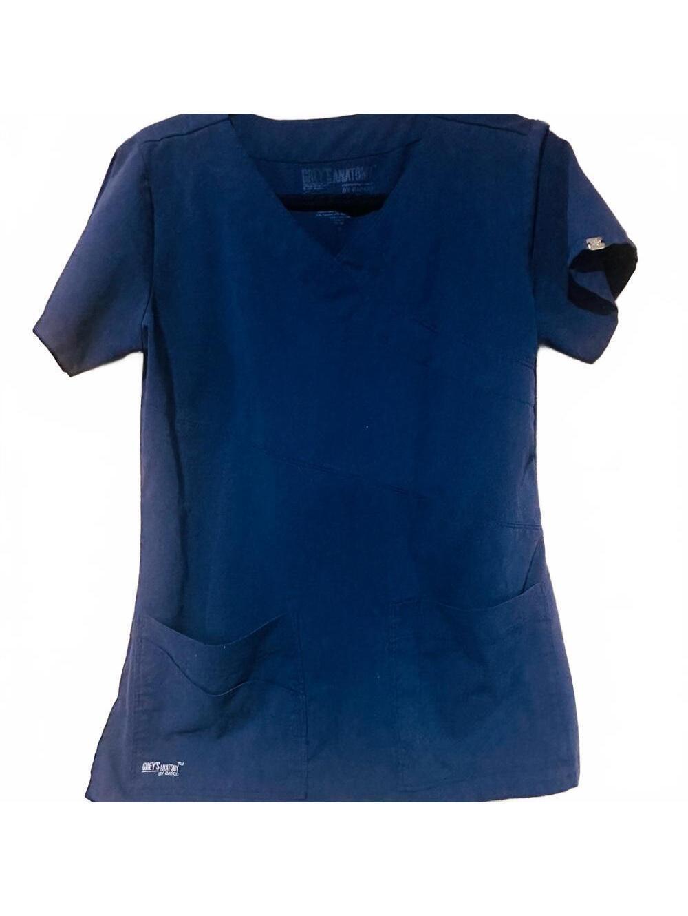Grey's Anatomy Navy Scrub Top